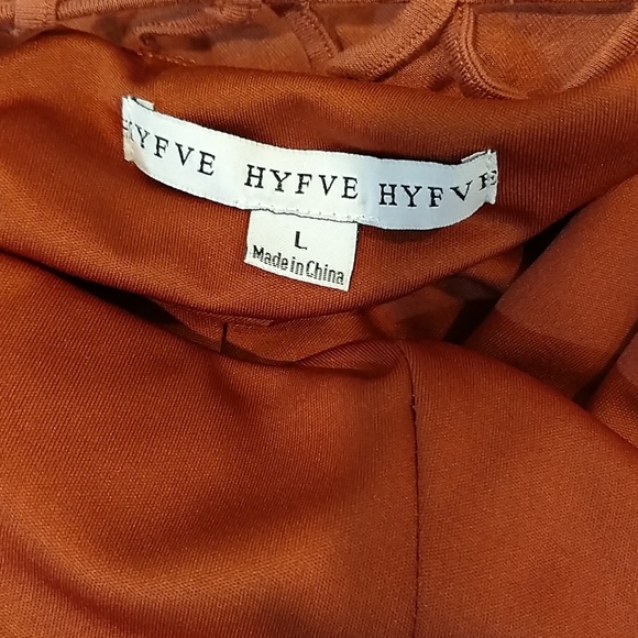 HYFVE Mocha Dress spaghetti straps size Large - Picture 6 of 6